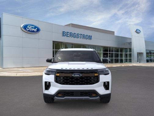 Star White Metallic Tri-Coat 2026 Ford Explorer Tremor