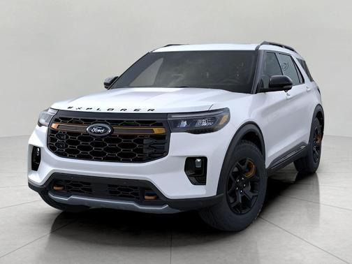 Star White Metallic Tri-Coat 2026 Ford Explorer Tremor