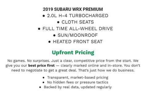 2019 Subaru WRX Premium