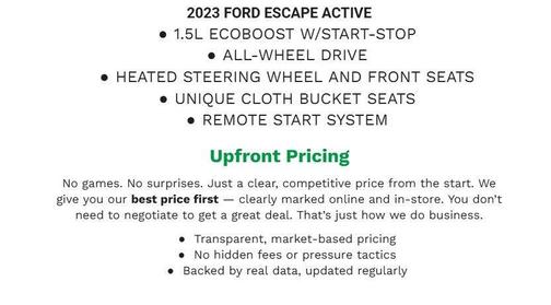 2023 Ford Escape Active