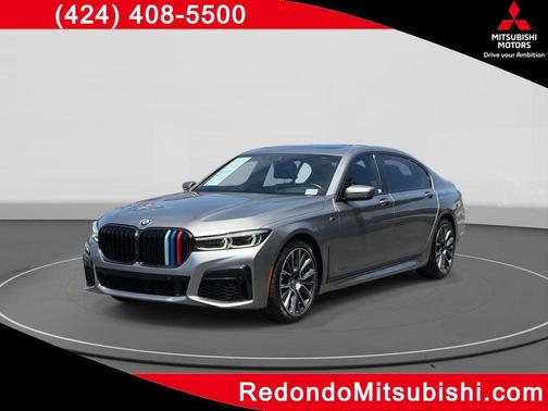 Donington Gray Metallic 2022 BMW 750 i xDrive