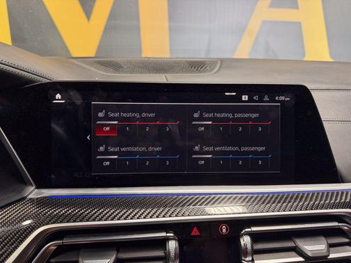 Alpine White 2023 BMW X6 M Base