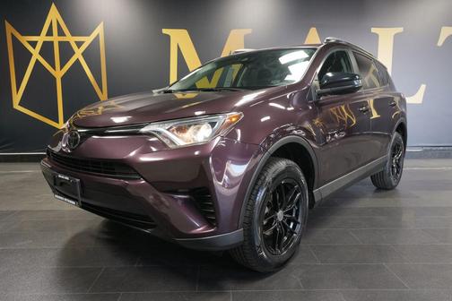 Maroon 2017 Toyota RAV4 LE