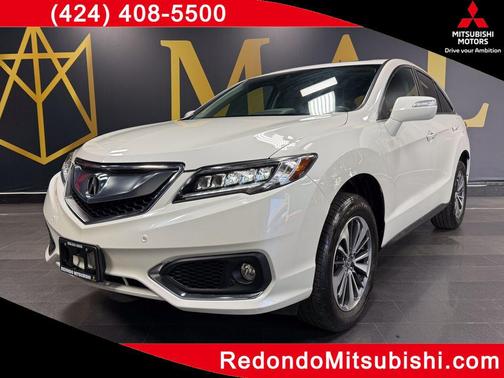 White Diamond Pearl 2018 Acura RDX Advance Package
