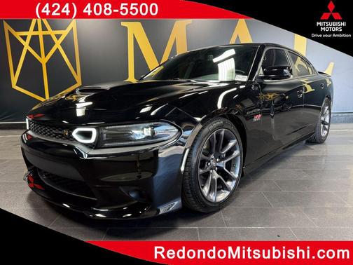 Pitch Black Clearcoat 2023 Dodge Charger Scat Pack