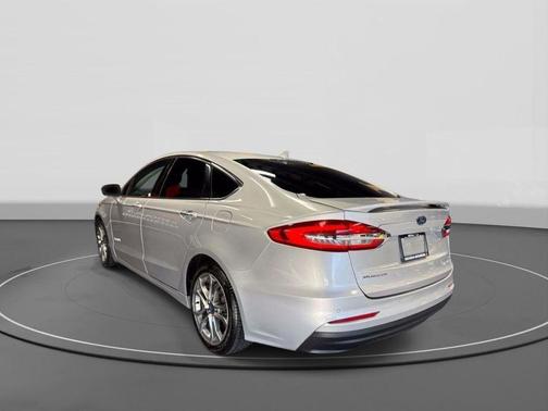 Ingot Silver Metallic 2019 Ford Fusion Hybrid Titanium