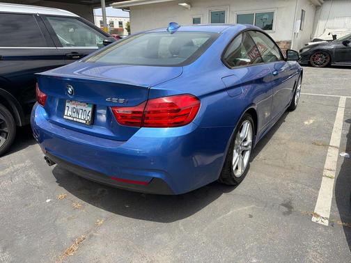 Blue 2015 BMW 428 i