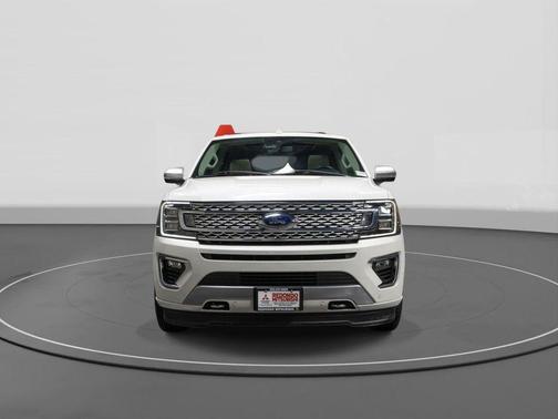 Star White Metallic Tri-Coat 2020 Ford Expedition Platinum