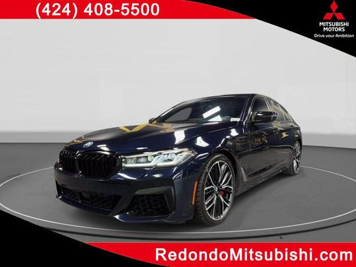 Carbon Black Metallic 2022 BMW M550 i Xdrive