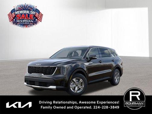 Ebony Black 2026 Kia Sorento LX