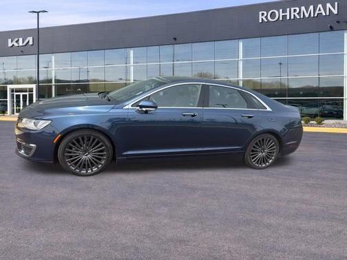 Midnight Sapphire Blue Metallic 2017 Lincoln MKZ Reserve