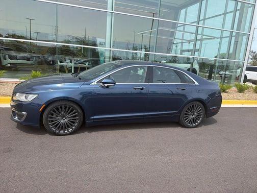Midnight Sapphire Blue Metallic 2017 Lincoln MKZ Reserve