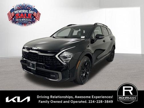 Ebony Black 2023 Kia Sportage X-Pro Prestige