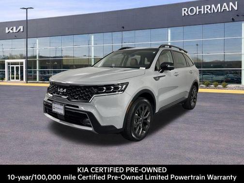 Wolf Gray 2023 Kia Sorento X-Line SX Prestige