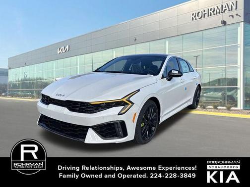 Snow White Pearl 2026 Kia K5 GT