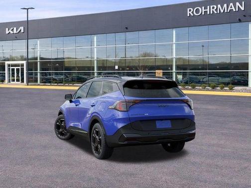 Blue / Black 2026 Kia Sportage X-Pro Prestige