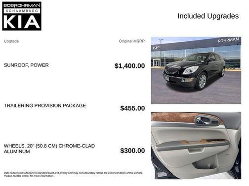 Carbon Black Metallic 2010 Buick Enclave 2XL