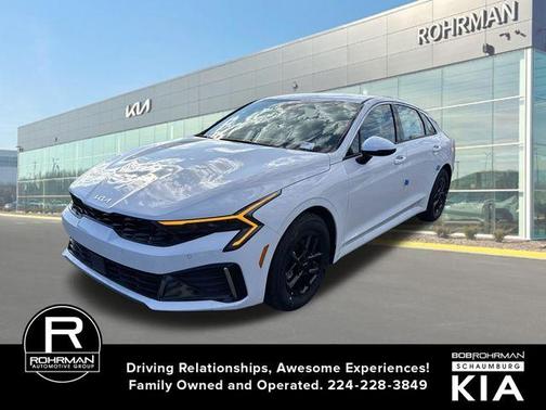 Snow White Pearl 2026 Kia K5 LXS