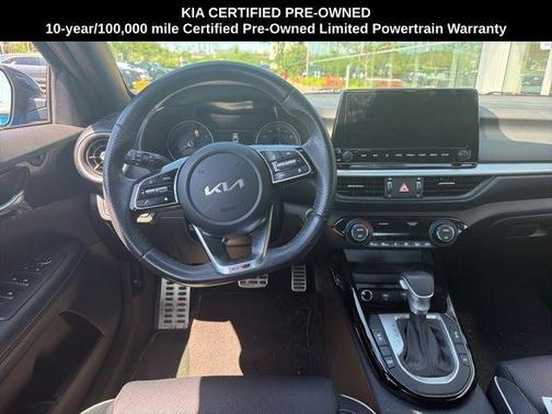 Blue 2023 Kia Forte GT-Line