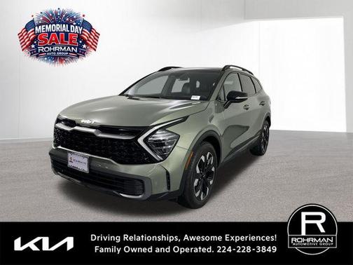 Jungle Green 2024 Kia Sportage X-Line