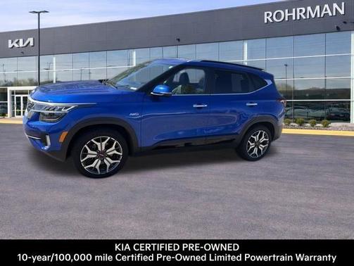 Neptune Blue 2023 Kia Seltos SX