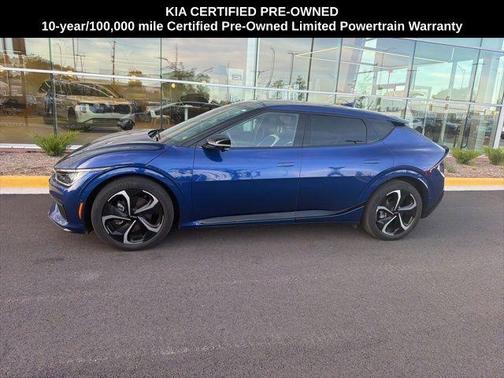 Blue 2023 Kia EV6 GT-Line
