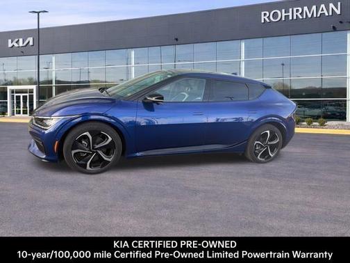 Blue 2023 Kia EV6 GT-Line