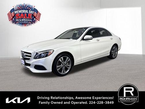 designo Diamond White Metallic 2018 Mercedes-Benz C-Class C 300 4MATIC