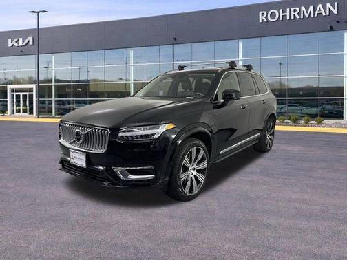 Onyx Black Metallic 2022 Volvo XC90 Recharge Plug-In Hybrid T8 Inscription 6 Passenger