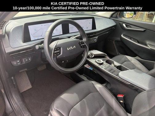 Gray 2024 Kia EV6 Wind
