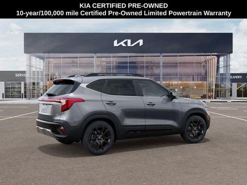 Steel Gray 2025 Kia Seltos X-Line