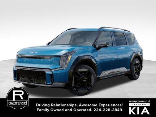 Ocean Blue 2026 Kia EV9 GT-Line