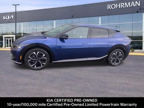 Blue 2024 Kia EV6 Wind