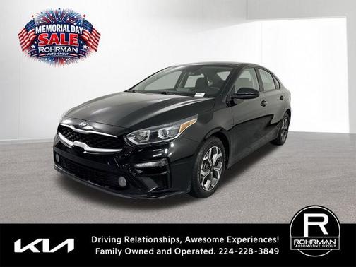 Aurora Black Pearl 2021 Kia Forte LXS