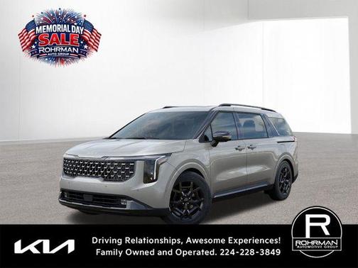 Ivory Silver 2026 Kia Carnival SX Prestige