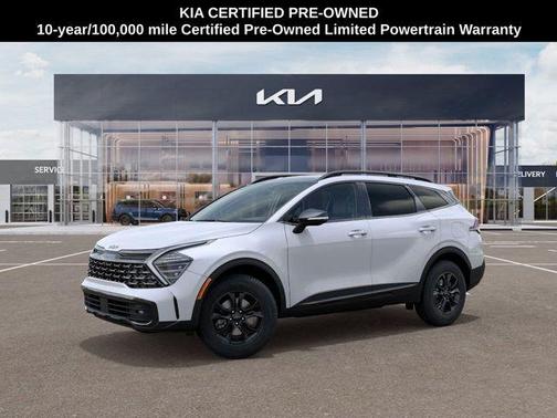 Glacial White Pearl 2025 Kia Sportage X-Pro Prestige