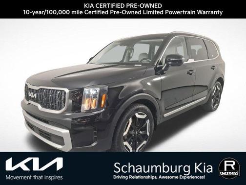 Ebony Black 2024 Kia Telluride EX