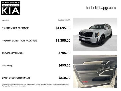 Wolf Gray 2022 Kia Telluride EX
