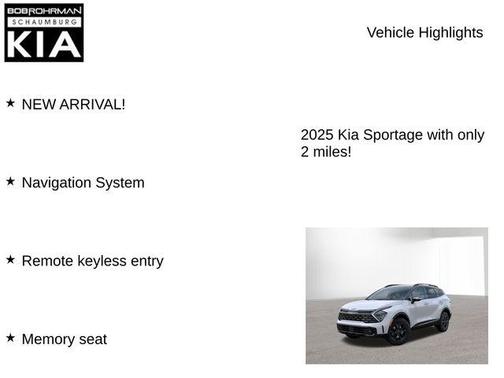 2025 Kia Sportage X-Pro Prestige