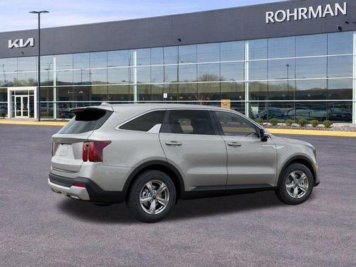 Ivory Silver 2026 Kia Sorento LX