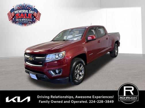 Cajun Red Tintcoat 2019 Chevrolet Colorado Z71