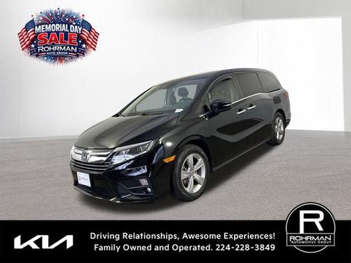 Crystal Black Pearl 2020 Honda Odyssey EX-L