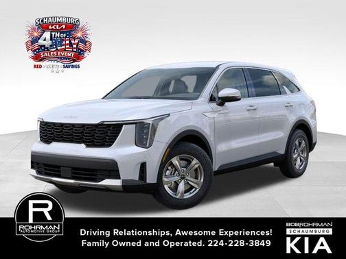 Glacial White Pearl 2026 Kia Sorento LX