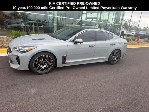 Ceramic White 2022 Kia Stinger GT2