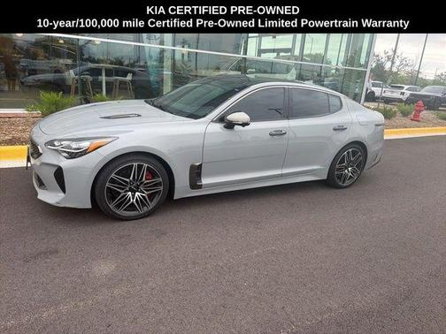 Ceramic White 2022 Kia Stinger GT2
