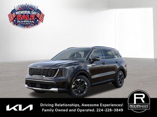 Ebony Black 2026 Kia Sorento S