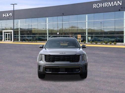 Steel Gray 2026 Kia Sorento Hybrid X-LINE SX PRESTIGE