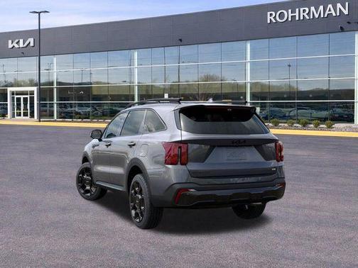 Steel Gray 2026 Kia Sorento Hybrid X-LINE SX PRESTIGE