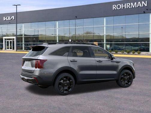 Steel Gray 2026 Kia Sorento Hybrid X-LINE SX PRESTIGE