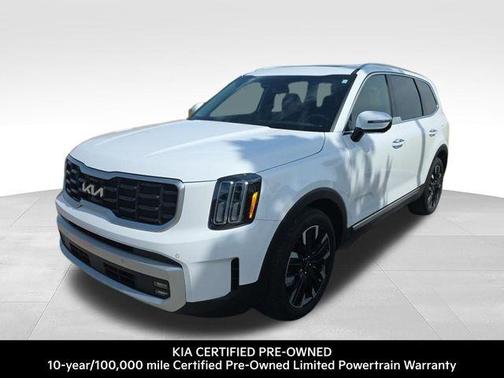 Glacial White Pearl 2024 Kia Telluride SX